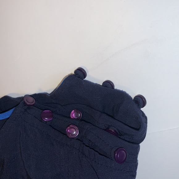 Anthropologie Maeve Blue Pleated Top - Women’s Size 6 - Picture 4 of 9